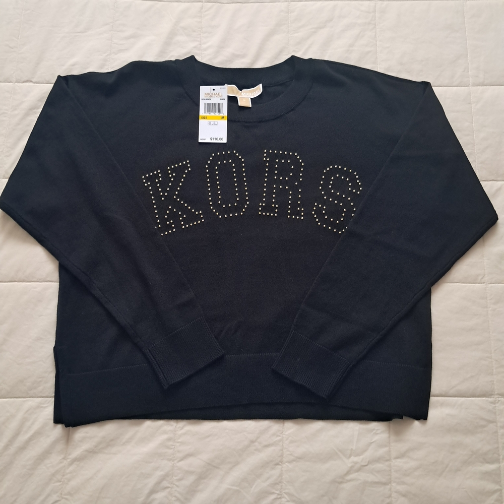 Michael Kors Black Sweater Size Medium
